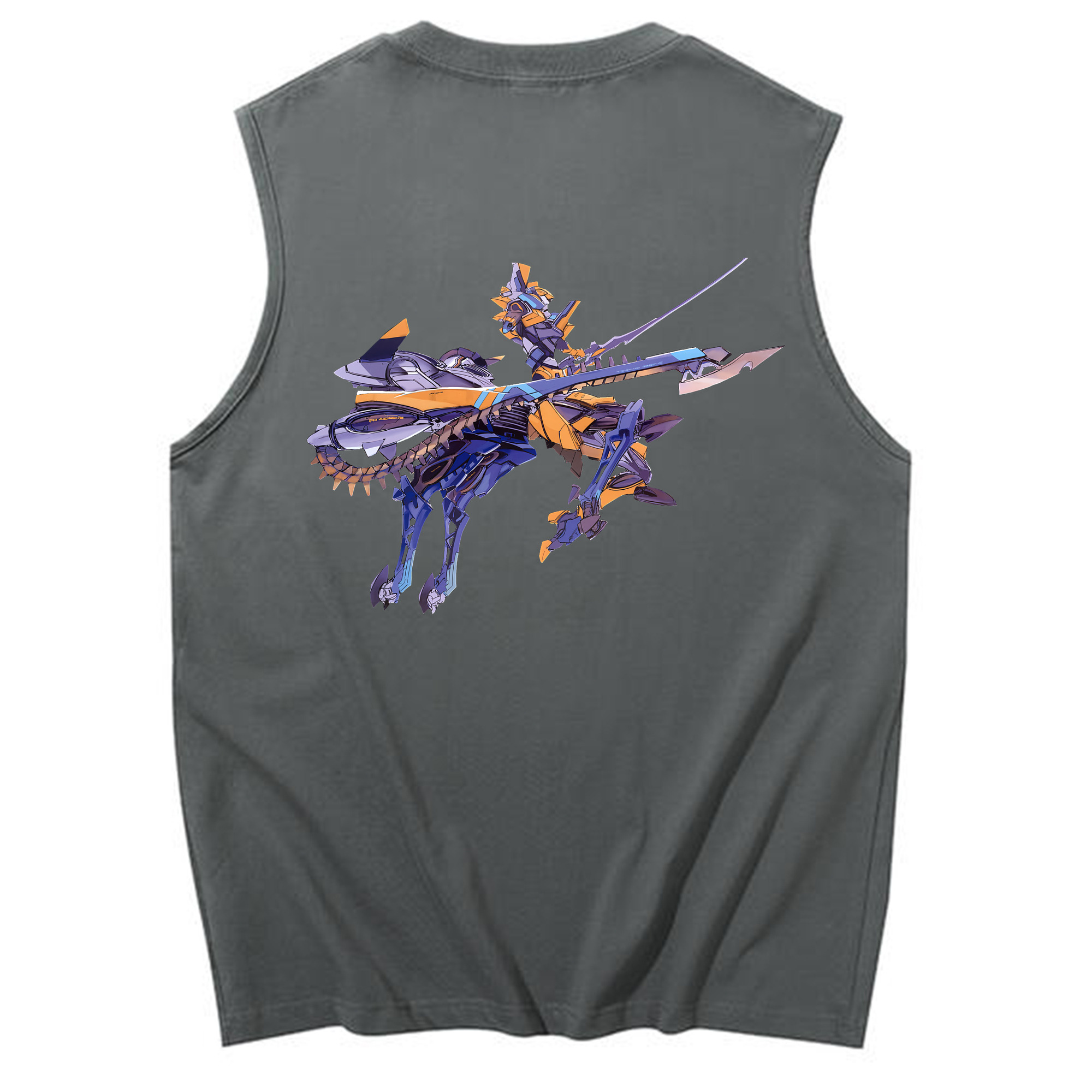 （画像用） EVA 新世紀エヴァンゲリオン コットン100％タンクトップ（背面プリント）